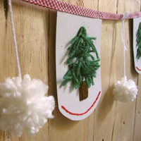 Snowy Forest Garland