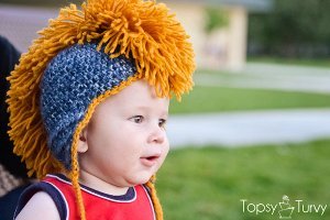 Crochet Mohawk Faux-Hawk