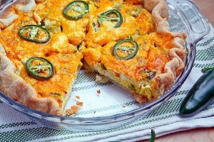 Jalapeno Popper Quiche