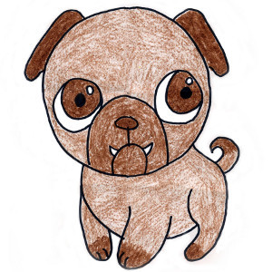 How to Draw a Precious Pup | AllFreeKidsCrafts.com