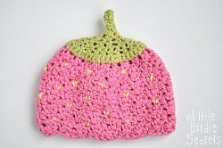 Pink Strawberry Hat