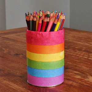 Rainbow Brite Pencil Holder