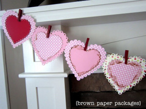 Simple Heart Bunting