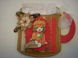 Chic Cardstock Gift Pocket