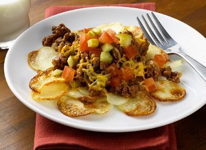 Cheeseburger Potato Casserole