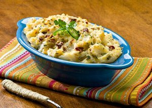 Crunchy Topped Chipotle Mashed Potatoes