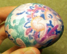 Tie Dyed Easter Eggs