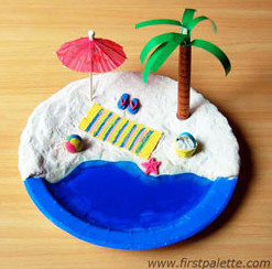 Tropical Clay and Jello Beach