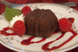 Black Forest Mini Fudge Cakes