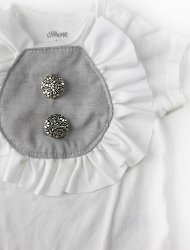 Ruffles and Buttons Onesie