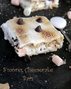 S'mores Cheesecake Bars