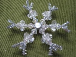 Pretty Crystals Snowflake