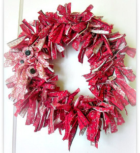 Bandana Rag Wreath