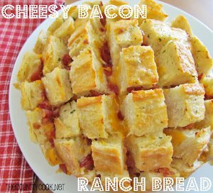 Cheesy Bacon Ranch Bread