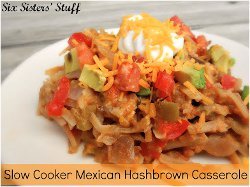 Slow Cooker Mexican Hash Brown Casserole