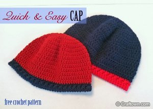 Quick and Easy Crochet Hat