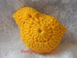 Crochet Chick Toy