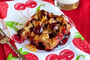 Baked Cherry French Toast