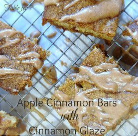 Awesome Apple Cinnamon Bars