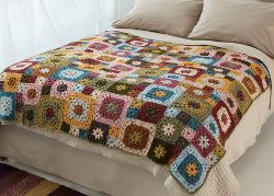 Garden Patch Granny Afghan