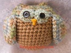 Simple Crochet Owl Toy