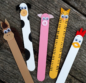 Out of the Barn Popsicle Sticks