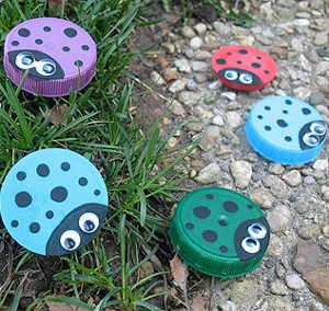 Ladybug Lids