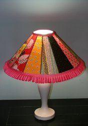 Dresden Plate Lampshade