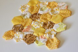 Mini Honeycomb English Paper Piecing Pattern