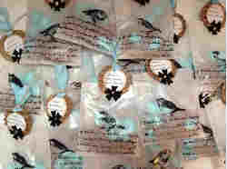 Bird Embellished Wedding Favors