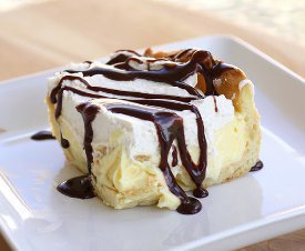 Dangerously Good Chocolate Eclair Cake