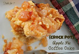 Slow Cooker Apple Pie Coffee Cake