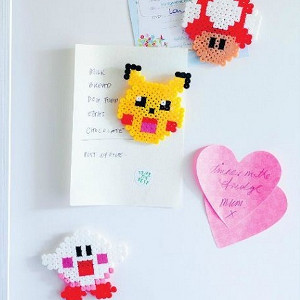 Mario and Pokemon Gamer Magnets