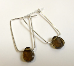 Minimal Rectangle Earrings