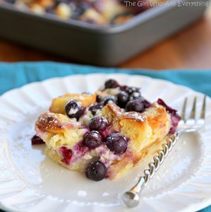 Blueberry Croissant Puff