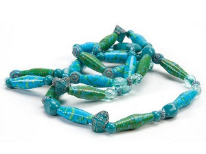 Duct Tape Rolled Beads