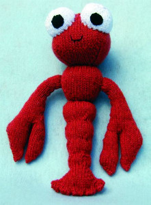 Lobster Free Knitting Pattern
