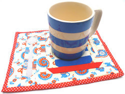 Auld English Mug Rug Tutorial Part 3: Finishing the Mug Rug