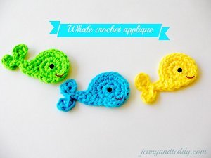 Happy Whale Applique