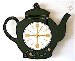 Wired Tea Pot Clock
