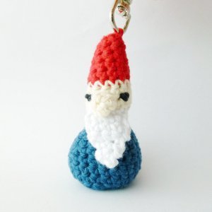 Garden Gnome Keychain