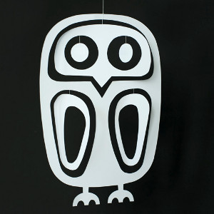 Owl or Nothing Paper Mobile