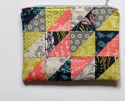 Fat Quarter Zipper Pouch