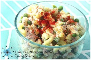 Tuna Pea Macaroni Salad
