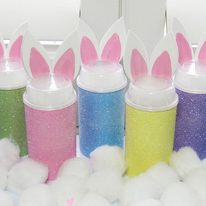 Sparkly Bunny Push Pops