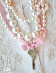 Vintage Layered Key Necklace