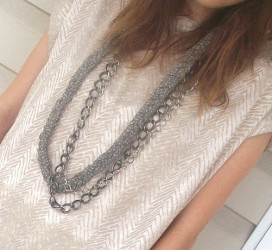 Steely Soft Necklace