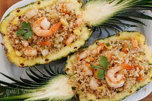 Pineapple Shrimp Fried Rice