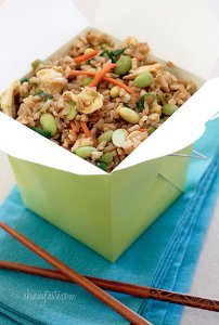 Asian Edamame Fried Rice