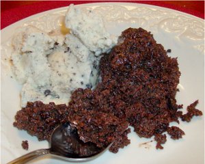 Heath Bar Chocolate Pudding Cake